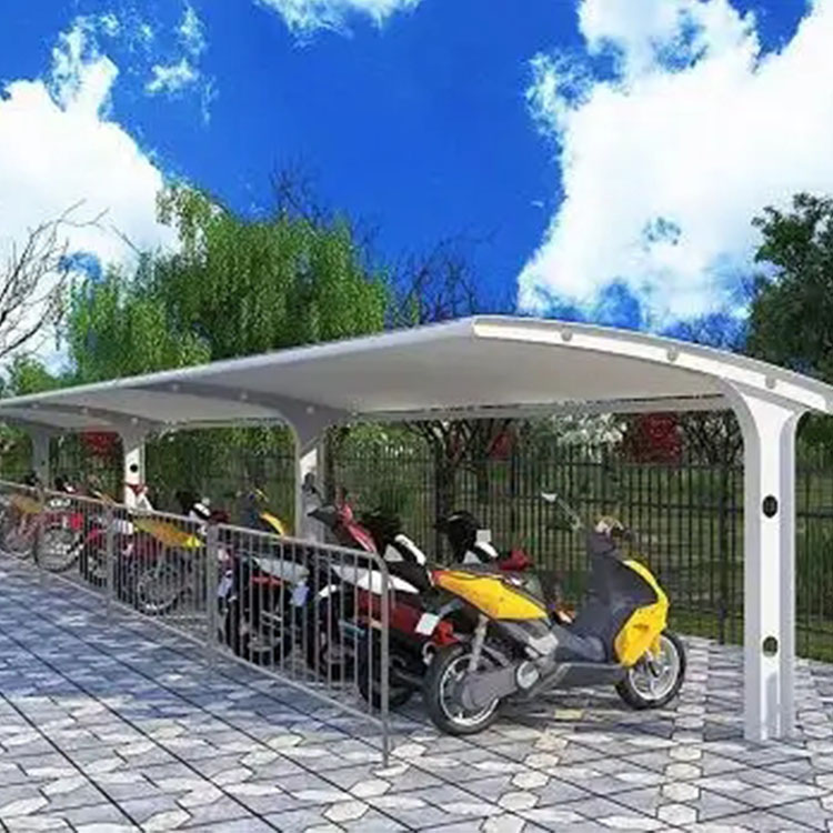 和布克赛尔膜结构电动车棚